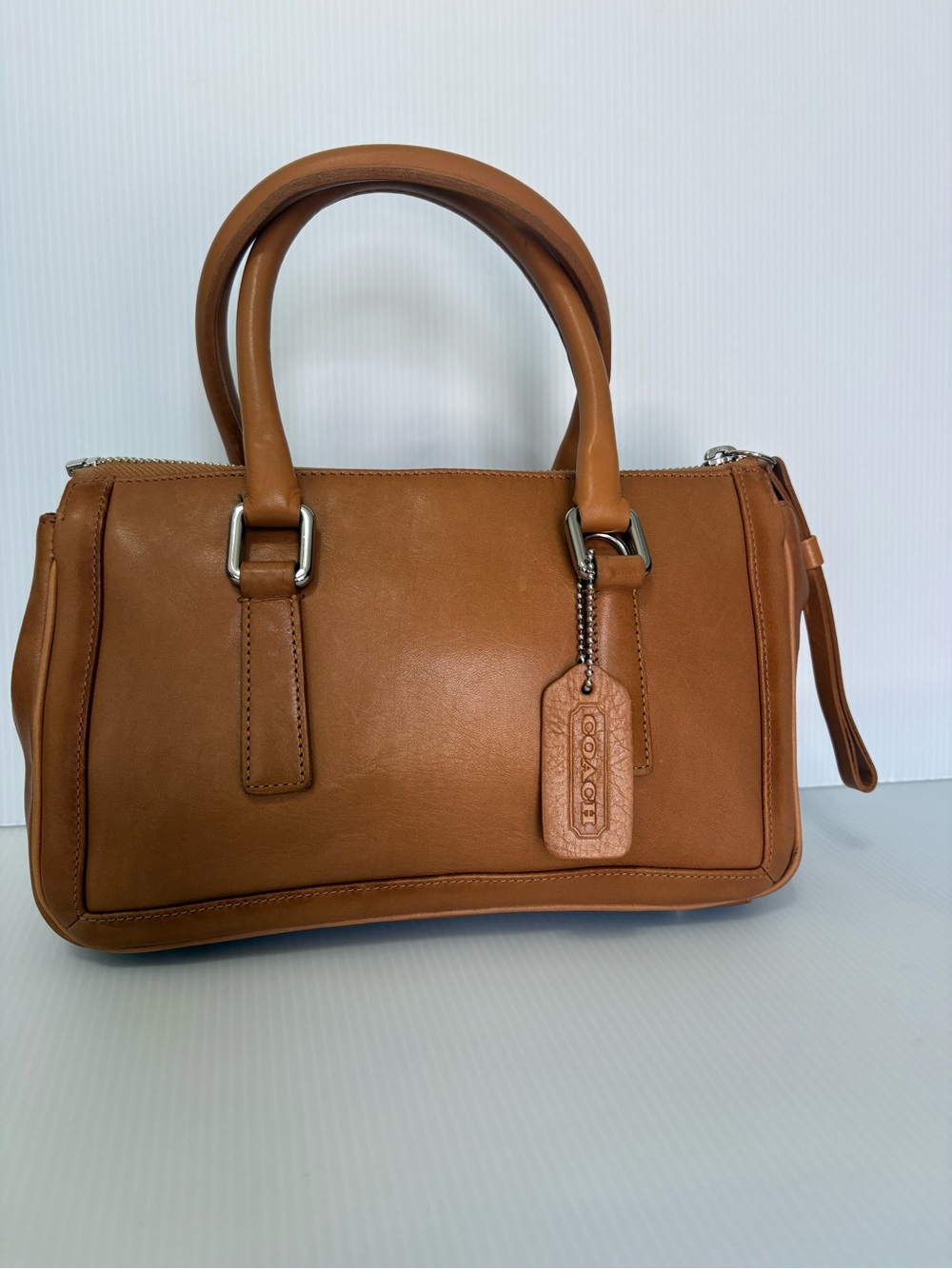 Vintage Coach Bonnie Legacy saddle Bag Handbag Satchel